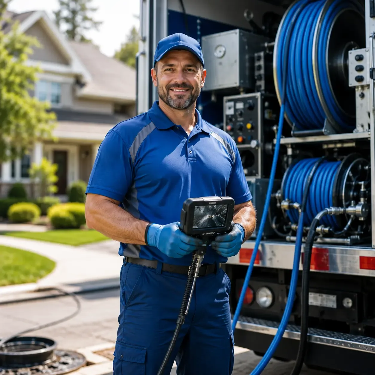 Local outdoor drain cleaning specialists in Waterbury, NE